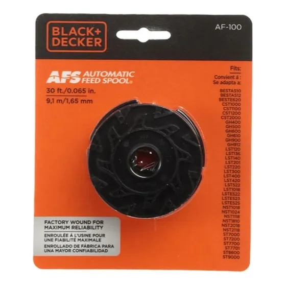 Spool Carrete  Black And Decker Porta Nylon Af-100.