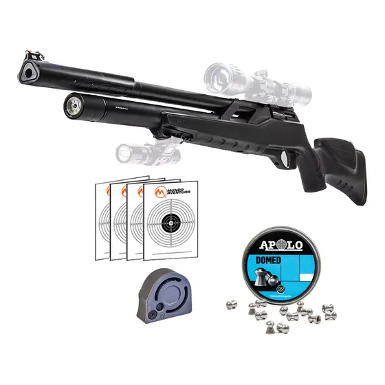 Rifle Pcp Fox Predator Cal 6.35mm Custom Plus- Con Cargador 