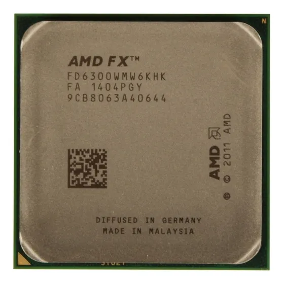 Processador Gamer Amd Fx 6-core Black 6300 Fd6300wmw6khk De