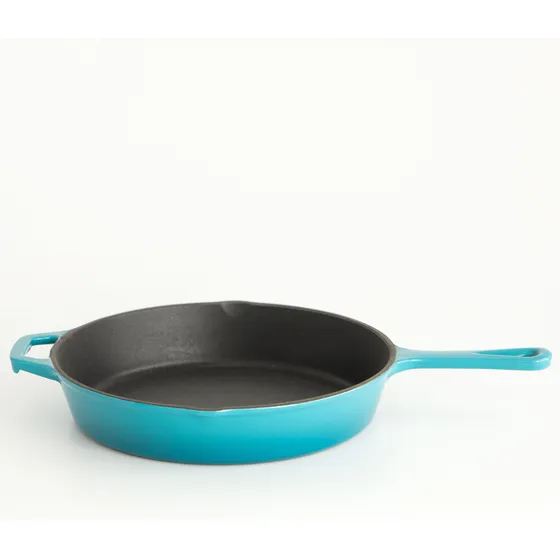 Sartén Apto Horno Con Mango Y Asa De Hierro Enlozado 26 Cm