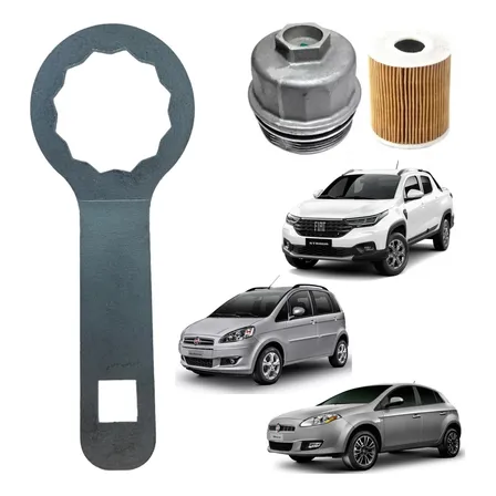 Chave Estriada Saca Filtro De Óleo E- Torq 36mm Fiat Estrada