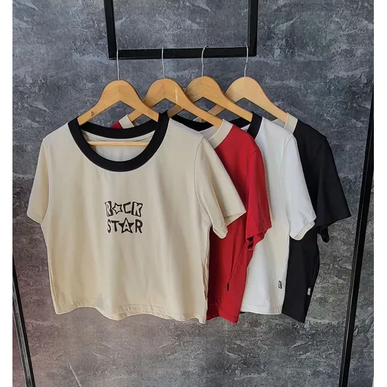 Remera Talles Grandes Mujer Algodon Con Lycra | Teis Ind