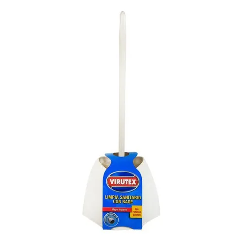 Cepillo Wc Frague Inodoro Sanitario Con Base Virutex