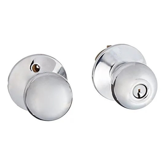 Juego De Pomos Schlage F80-orb Orbit Para Puerta De Almacén,