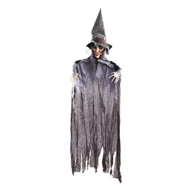 Bruxa Diana Com Som Luz Movimento 150cm Halloween