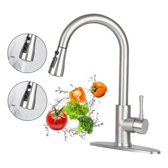 Grifo Cocina Monomando Llaves Mezcladoras Fregadero Flexible