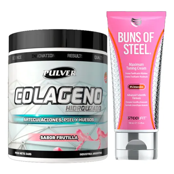 Buns Of Steel Reductora Colageno Hidrolizado Sin Tacc Pulver