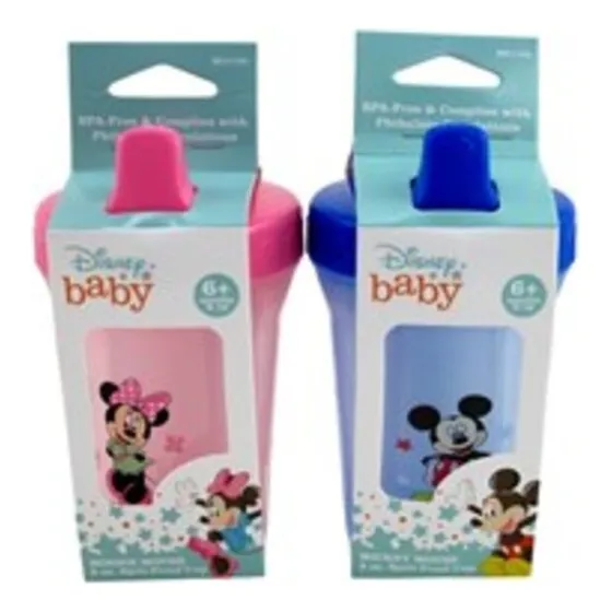 Vaso Anti Derrame Niños Bebe Disney Baby Mickey Minnie Mouse