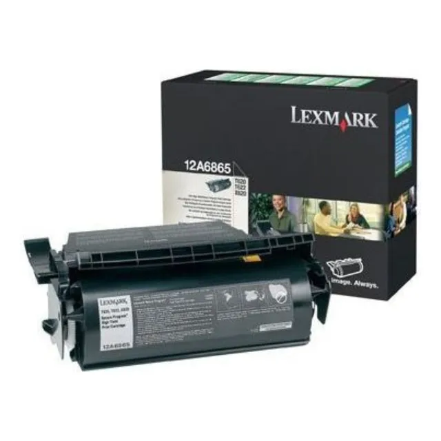 Cartucho Original Lexmark 12a6865 T620 Negro