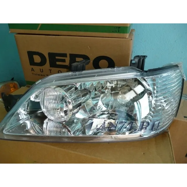 Faro Izquierdo Mitsubishi Lancer Touring 03-04 Depo
