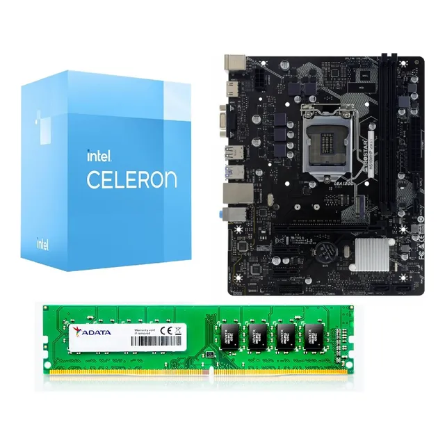 Kit Actualizacion Celeron G5925 3.6ghz Biostar H510mhp 8gb