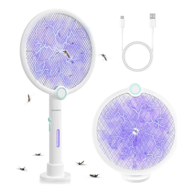 Raqueta Eléctrica Mata Mosquito Y Moscas Électrico Lámpara