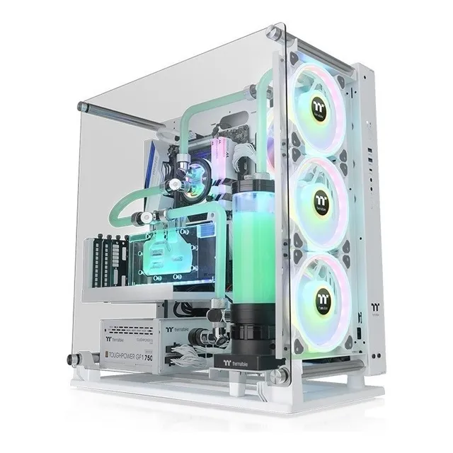 Gabinete Thermaltake Core P3 Tg Pro Snow Cristal Templado 4m