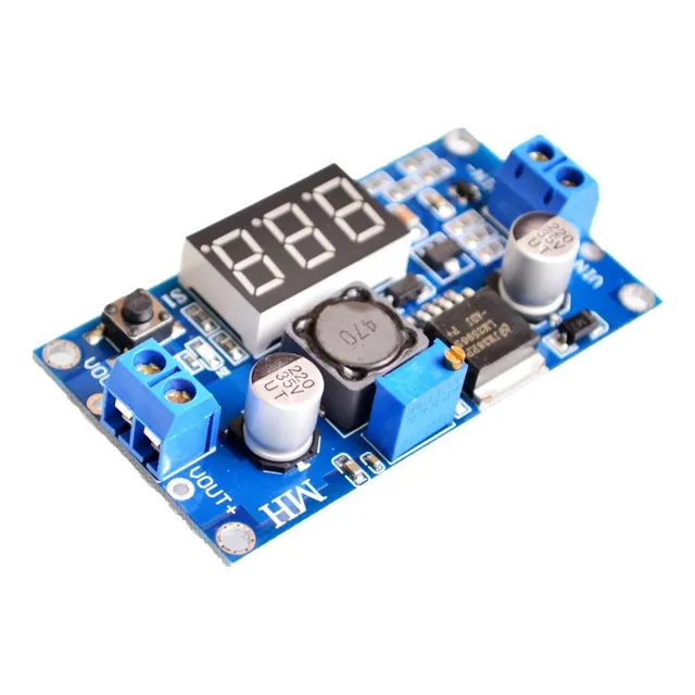 Fuente Step Down Lm2596 1.25-37v 3a Voltimetro Nubbeo