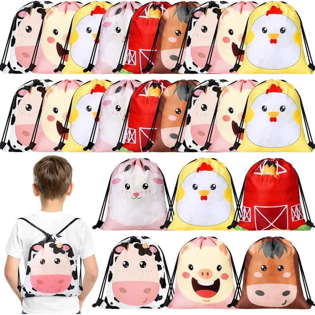''bolsas De Fiesta Animales De Granja Para Cumpleaños Infant