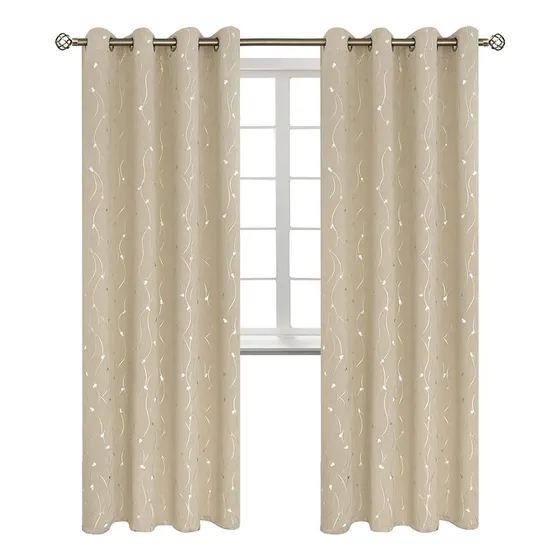 Cortina Blackout 95%, Son 2 Paños De 140x220cm Casatua