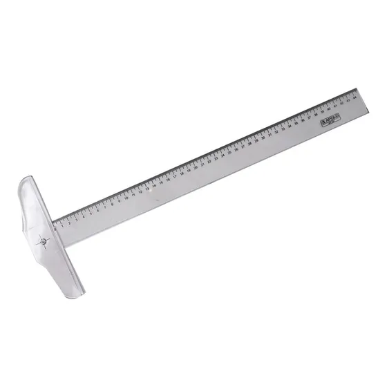 Regla Plástica 45cm En T