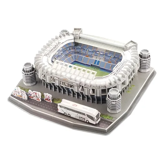 Puzzle 3d Estadio Santiago Bernabéu Real Madrid Nanostad