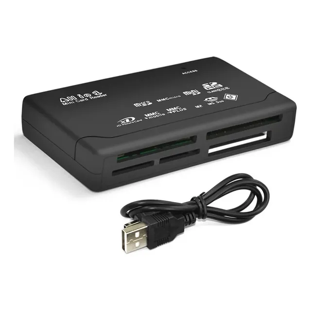Lector De Memorias Compact Flash Micro Usb,sd,mmc,tf