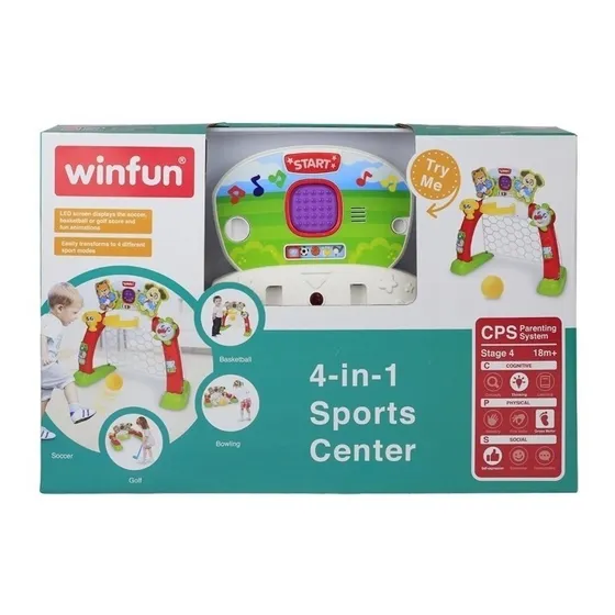 Centro De Juego 4 En 1 Winfun