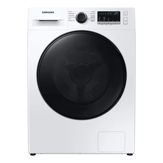 Lavadora Inverter Samsung Porta Black Ww11t 11kg Cor Branco