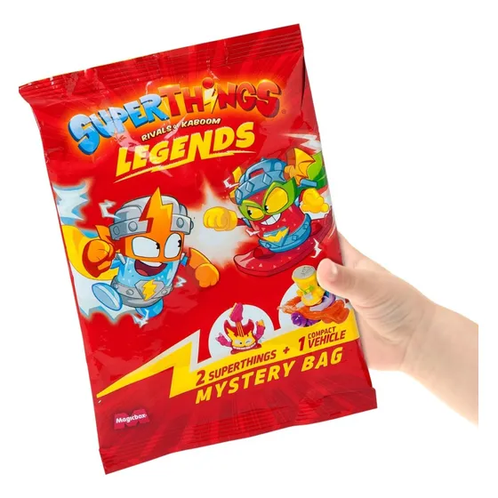 Superzings Superthings Legends Sobre 2 Muñecos + 1 Vehiculo