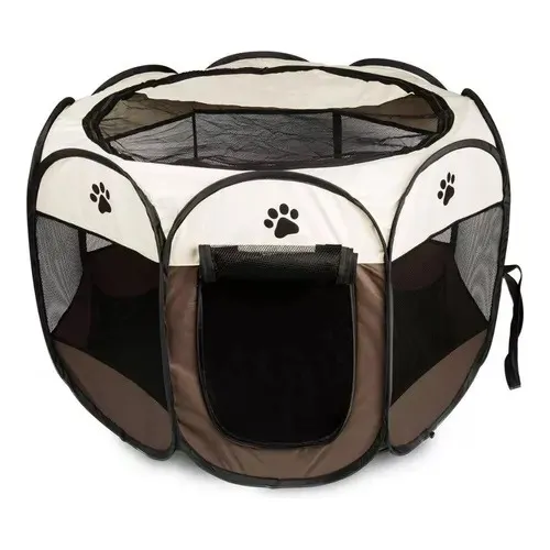 Corral Plegable Para Perro Y Gato Casa Jaula Tienda Plegable