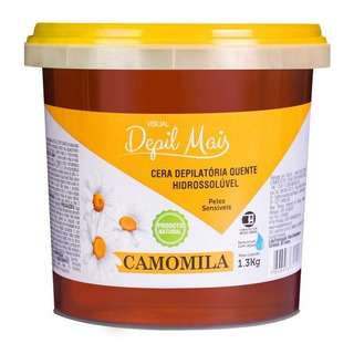 Cera Depilatória Visual Depil + Camomila Micro-ondas 1300g Cera Depilatória Visual Depil + Camomila Micro-ondas 1300g