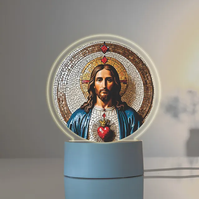 Luminária 3d Jesus - Colorido Alta Qualidade.