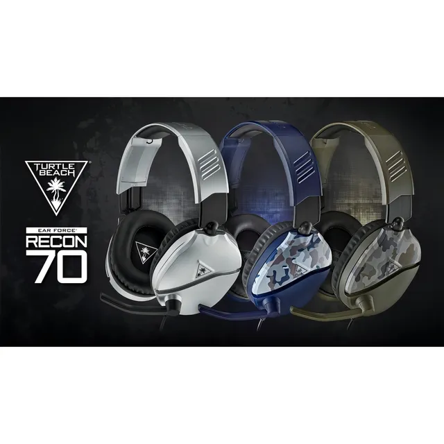 Auricular Ps4 Pc Xbox Gamer Turtlebeach 70p Verde Camuflado