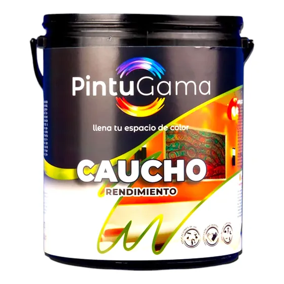 Pintura De Caucho Galon Clase C Pintugama