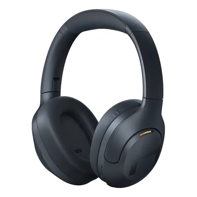 Audífonos Inalámbricos Haylou S35 ANC Cancelación Activa de Ruido Híbrida -42 dB Bluetooth 5.2 60 Horas de Reproducción Llamadas Claras con IA Diadema Ergonómica HI-Res Audio Color Azul Oscuro