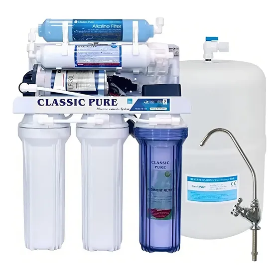 Filtro Osmose Reversa VDR Classic Pure 6 Estágios Água Alcalina
