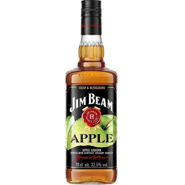 Whisky Bourbon Jim Beam Apple 700 Ml
