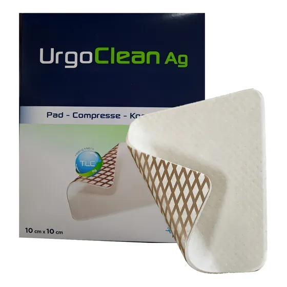 Curita Urgoclean Hospitalaria Cicatriza Y Limpia 10x10cm - Un