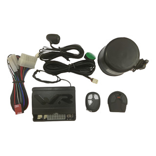 Alarme Veicular Wr Com Controle Cabeça Fiat Preto + Controle Alarme Veicular Wr Com Controle Cabeça Fiat Preto + Controle