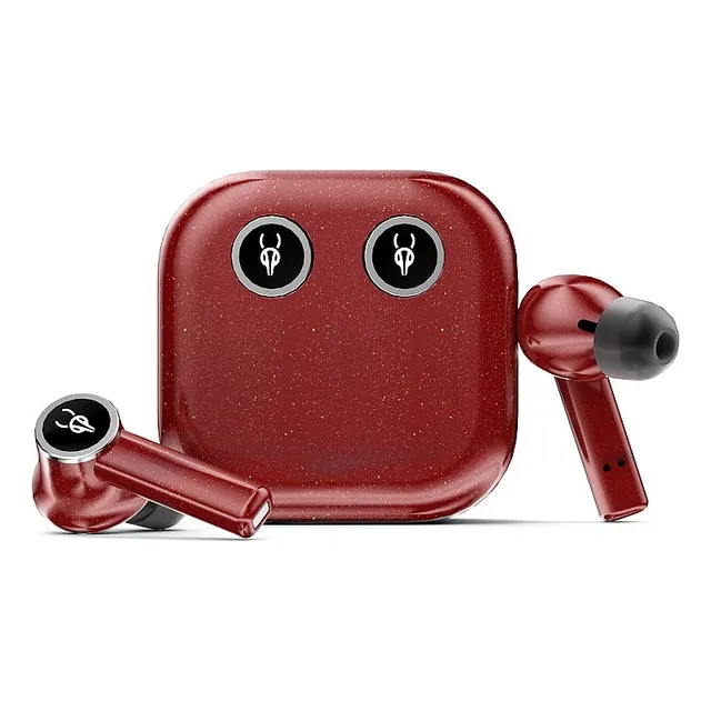Audífonos Híbridos True Wireless Sabbat E18 Color Rojo