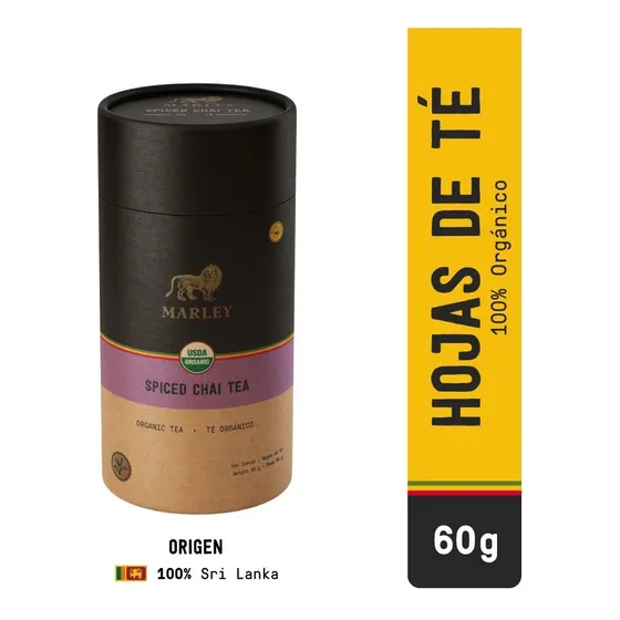 Marley · Spiced Chai Tea · Loose Leaf · Té Negro