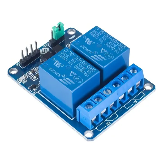 Módulo Relé 5v 2 Canais Arduino Raspberry Pi Automação Iot