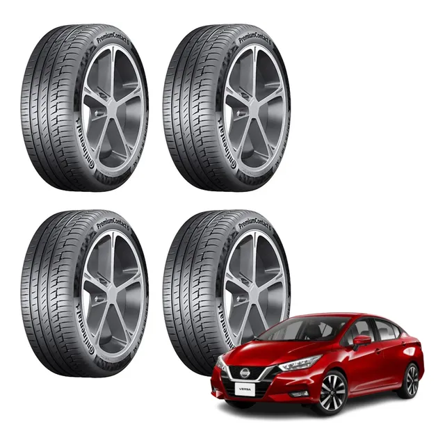 4 Llantas Continental 195/65r15 91h Versa 2020-2025 Índice de velocidad H