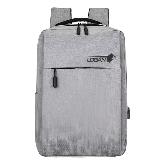 Bolso Morral Para Laptop Logan Deportivo Usb