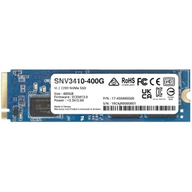 Synology SNV3410-400G 1GB Black SSD