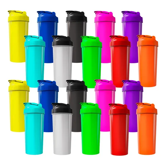 Kit 20 Coqueteleiras Para Atacado - Cores Cor 20x Cores Variadas