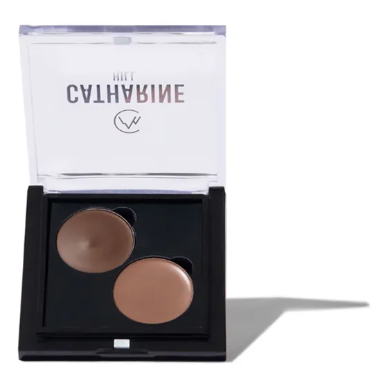 Creamy Duo Eyebrow - Duo Sobrancelhas Pasta - Catharine Hill Cor Marrom