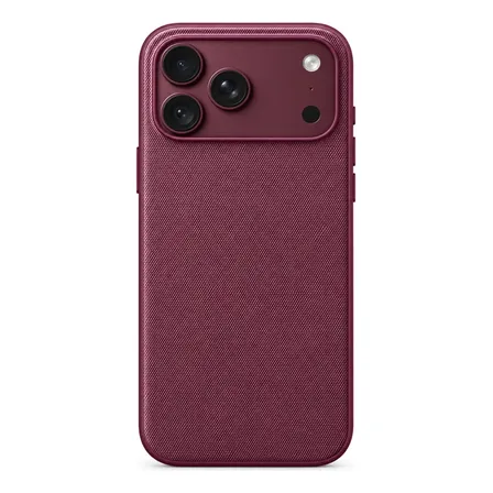 Capa Capinha Tecido Techwoven Magnetica Compatível iPhone Bordô iPhone 18 Pro Max