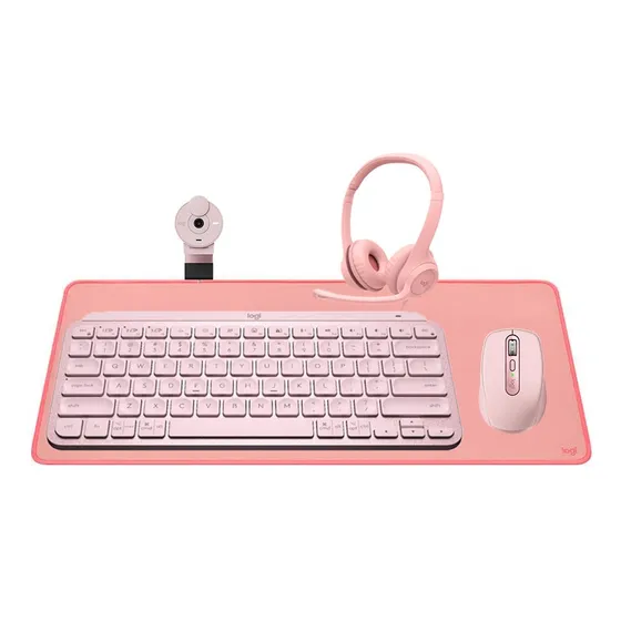 Combo Oficina Logitech H390,brio300,mx Keys Mini ,anywhere 3
