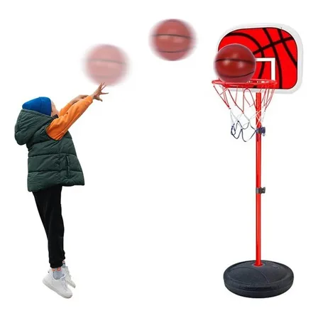 Juego De Basketball Aro Tablero Basquetbol Niños 140cm
