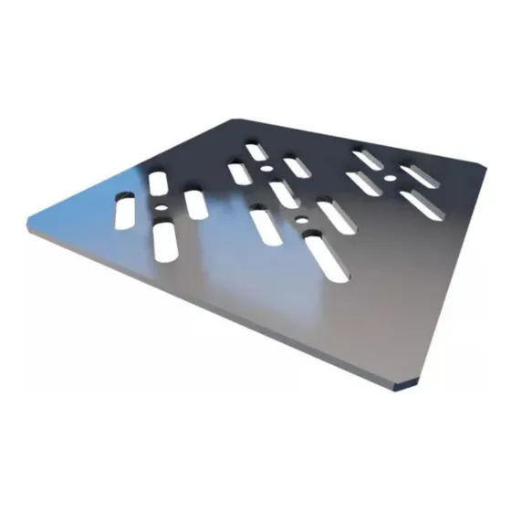Receptáculo Ducha Rejilla Cuadrado Caja Sifonada 100mm Pul