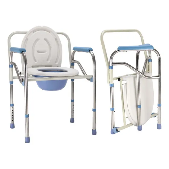 Silla Comodo Aumento Ducha Para Wc Baño Adulto Plegable