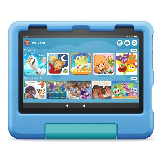 Tablet Con Funda Amazon Fire Hd 8 Kids 32 Gb Color Azul